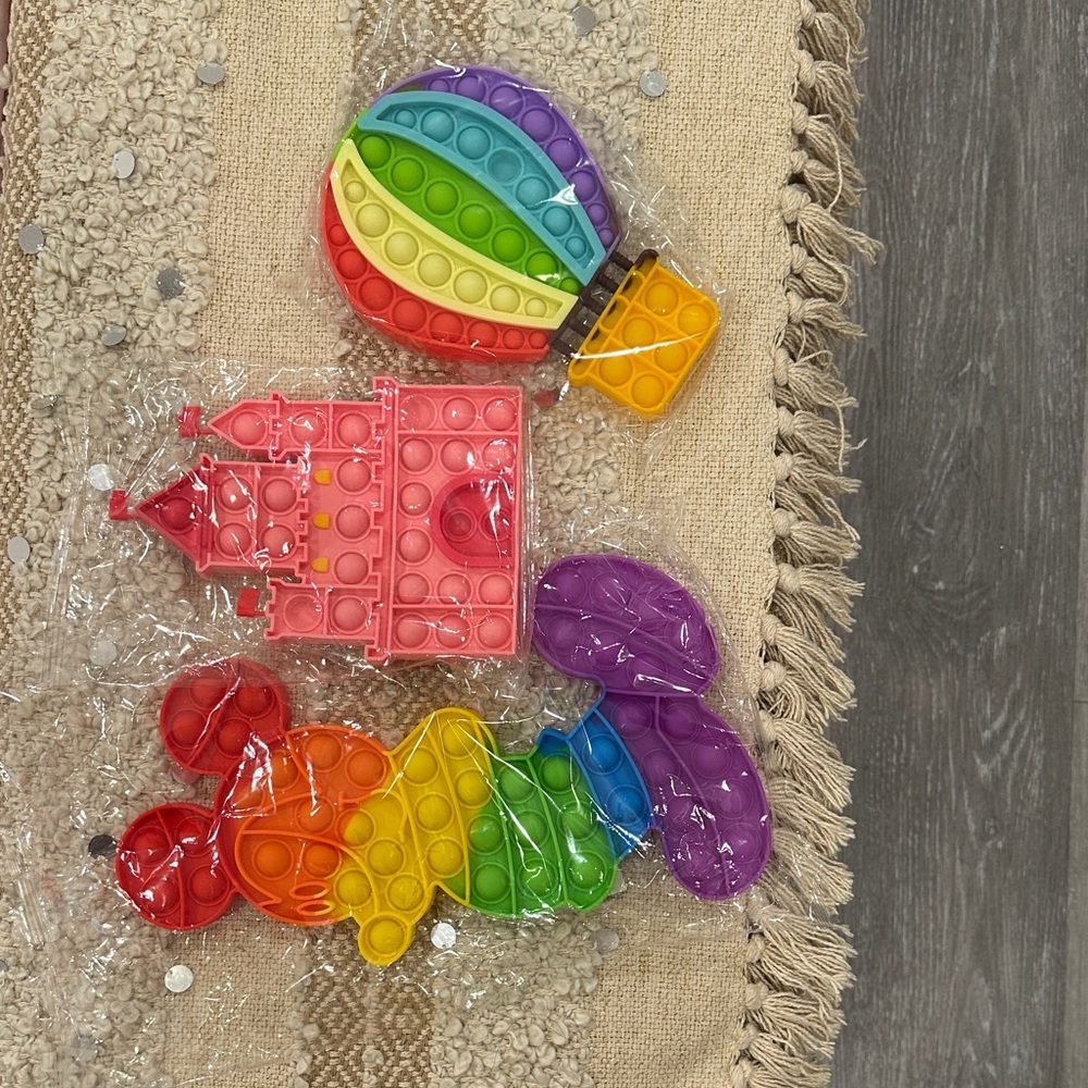 Rainbow Pop Fidget Toy Set